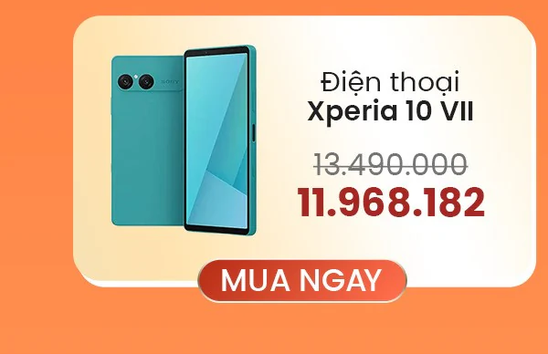 Ưu đãi Tết dành cho điện thoại Xperia 10 VII