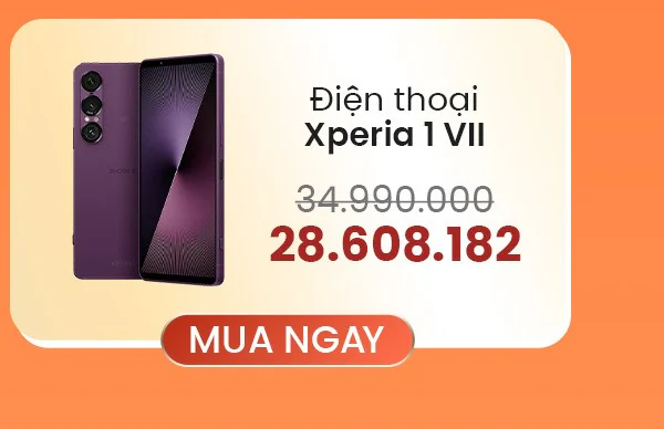 Ưu đãi Tết dành cho điện thoại Xperia 1 VII