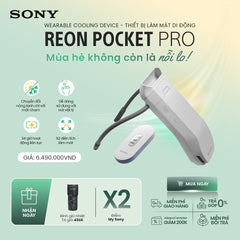 REON POCKET PRO - Thiết bị làm mát và sưởi ấm | Kèm thẻ cảm biến nhiệt độ