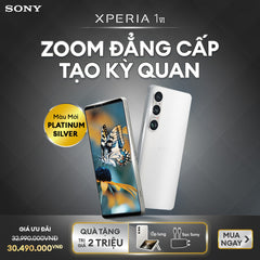 Điện thoại di động Xperia 1 VI | Ống kính chụp tele mới | Thời lượng pin 2 ngày | Màn hình sáng hơn Được trang bị BRAVIA™ (BD24)