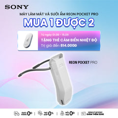 REON POCKET PRO - Thiết bị làm mát và sưởi ấm | Kèm thẻ cảm biến nhiệt độ