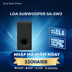 [NHẬP MÃ SSOHA108, GIẢM NGAY 799K] Loa subwoofer không dây bổ sung SA-SW3 200 W