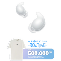 [TẶNG NGAY ÁO THUN ROUTINE TRỊ GIÁ 500K] Tai nghe chống ồn không dây LinkBuds Fit | Màu trắng