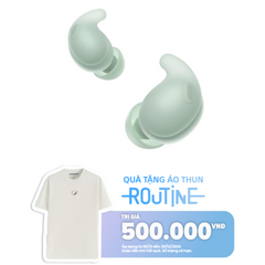 [TẶNG NGAY ÁO THUN ROUTINE TRỊ GIÁ 500K] Tai nghe chống ồn không dây LinkBuds Fit | Màu xanh