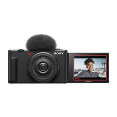 [TẶNG THẺ NHỚ 32GB] Máy quay vlog ZV-1F (Màu đen)