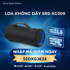 [NHẬP MÃ SSOXG3824, GIẢM NGAY 800K] Loa không dây di động XG300 của Dòng X | SRS-XG300 - Màu đen