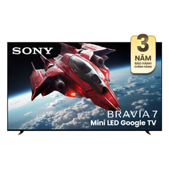 BRAVIA 7 - 65inch | K-65XR70 | XR Processor | Mini LED | 4K Ultra HD | Dải tần nhạy sáng cao (HDR) | Smart TV (Google TV)