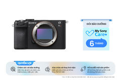 ILCE-7CR + My Sony Care 6T - Chỉ thân máy