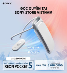 Bộ sản phẩm làm mát-sưởi ấm Reon Pocket 5 | Đi kèm thẻ cảm biến nhiệt độ | RNPK-5T