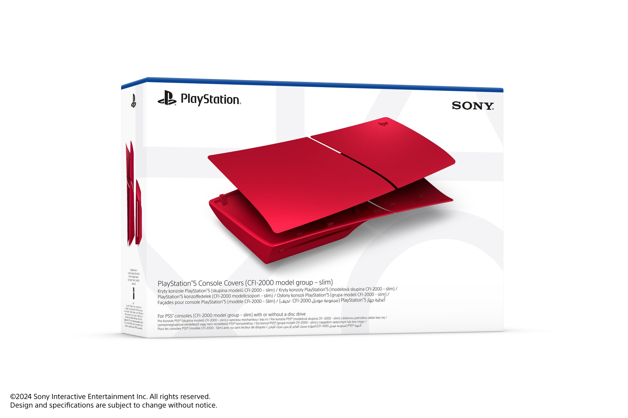 Sony Store Online Việt Nam | Ốp bọc PS5 Slim Volcanic Red