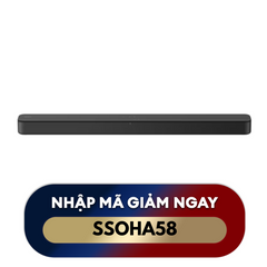 [NHẬP MÃ SSOHA58, GIẢM NGAY 5%] Loa thanh 2.1 kênh, tích hợp Bluetooth® | HT-S100F