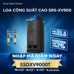 [NHẬP MÃ SSOXV900OT, GIẢM THÊM 410K] SRS-XV900 Loa không dây công suất cao (BD24)